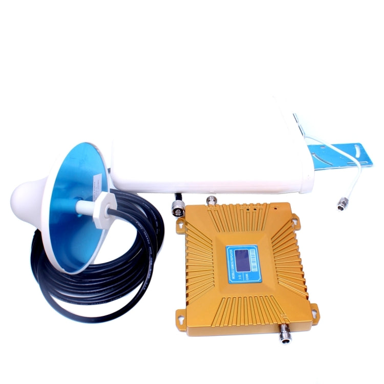 GSM900 / WCDMA2100 Mini Mobile Phone LCD Signal Repeater with Logarithm Periodic Antenna, GSM900 / WCDMA2100 GSM900 / WCDMA2100 Mini Mobile Phone LCD Signal Repeater with Logarithm Periodic Antenna, GSM900 / WCDMA2100